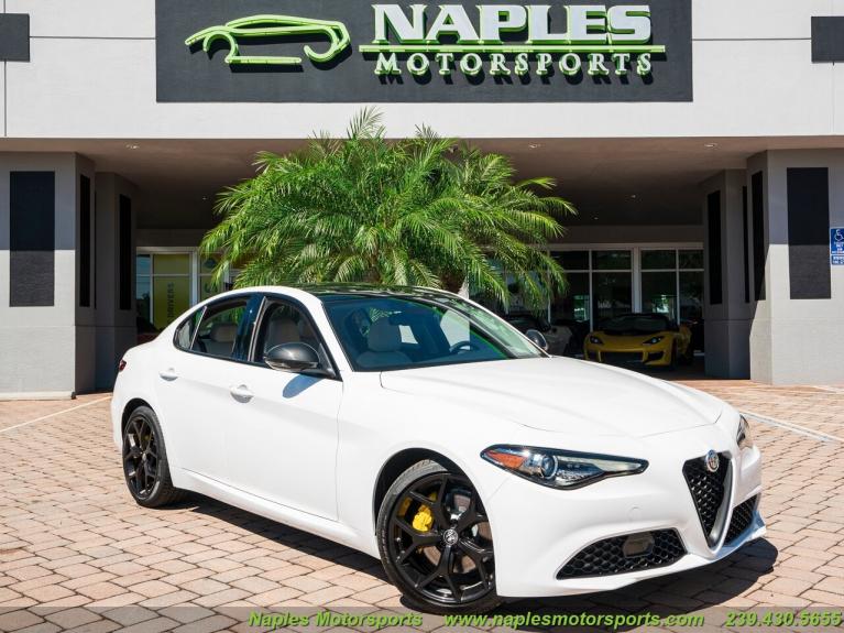 New 2020 Alfa Romeo Giulia for sale Sold at Naples Motorsports Inc - Morgan of Naples in Naples FL 34104 1