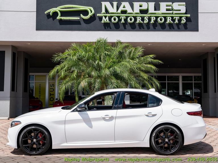 Used 2020 Alfa Romeo Giulia for sale Sold at Naples Motorsports Inc - Morgan of Naples in Naples FL 34104 4