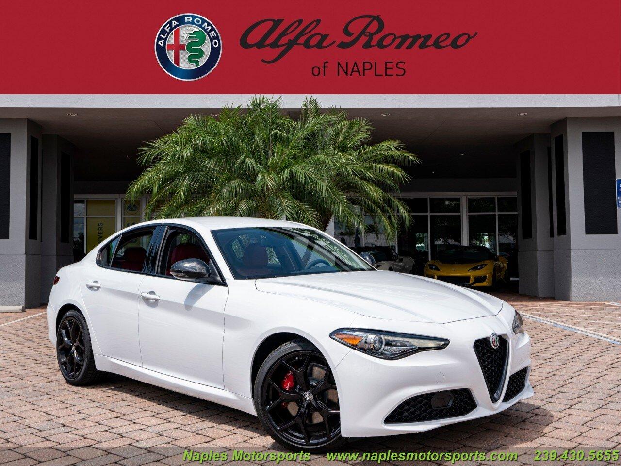 Used 2020 Alfa Romeo Giulia for sale Sold at Naples Motorsports Inc - Morgan of Naples in Naples FL 34104 1
