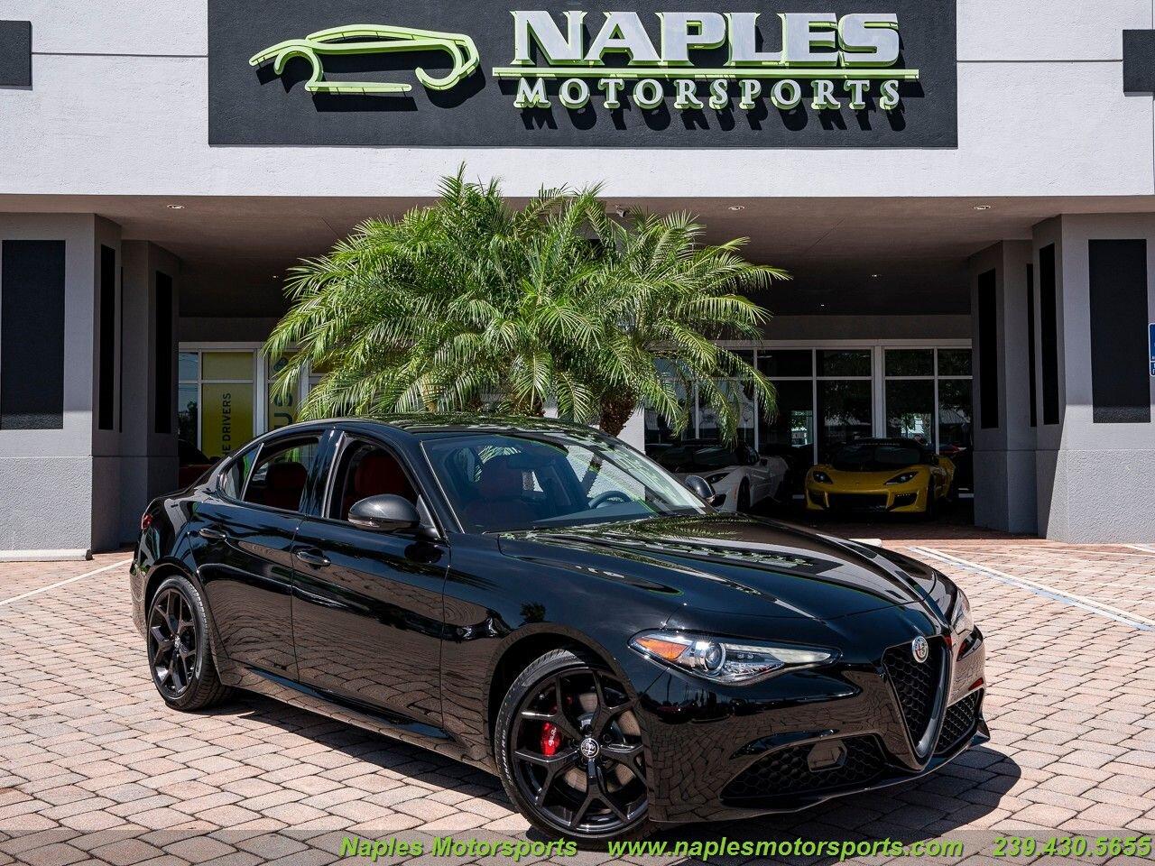 New 2020 Alfa Romeo Giulia for sale Sold at Naples Motorsports Inc - Morgan of Naples in Naples FL 34104 1