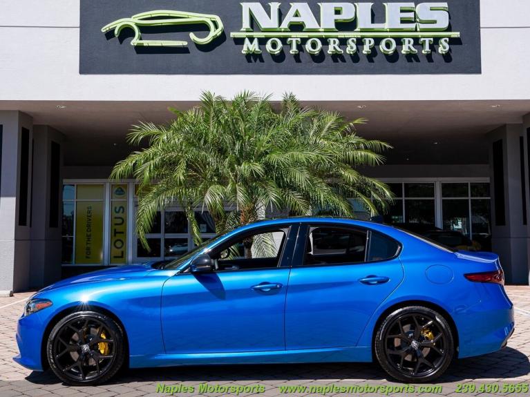 New 2020 Alfa Romeo Giulia for sale Sold at Naples Motorsports Inc - Morgan of Naples in Naples FL 34104 4