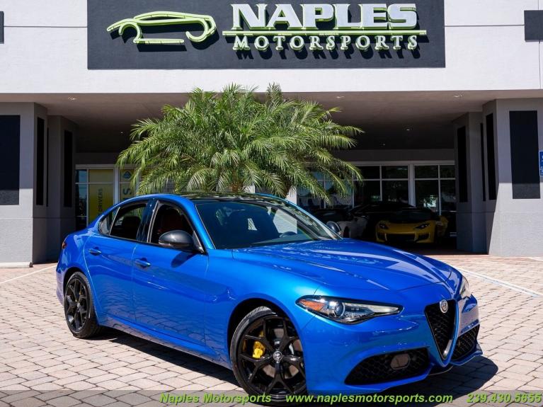 New 2020 Alfa Romeo Giulia for sale Sold at Naples Motorsports Inc - Morgan of Naples in Naples FL 34104 1