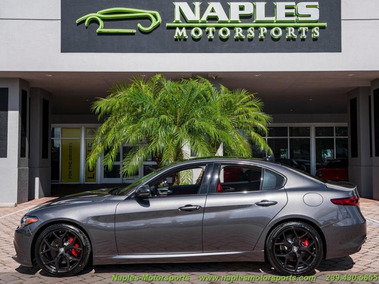 New 2020 Alfa Romeo Giulia for sale Sold at Naples Motorsports Inc - Morgan of Naples in Naples FL 34104 3