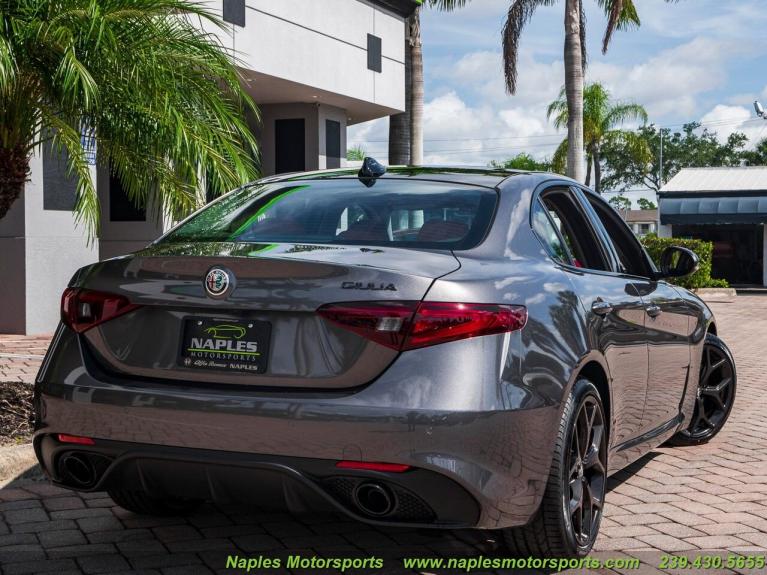 New 2020 Alfa Romeo Giulia for sale Sold at Naples Motorsports Inc - Morgan of Naples in Naples FL 34104 4