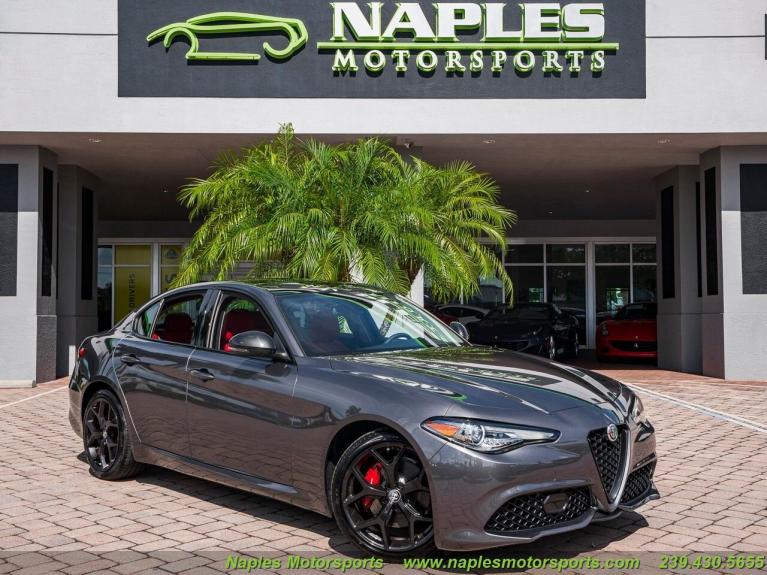 New 2020 Alfa Romeo Giulia for sale Sold at Naples Motorsports Inc - Morgan of Naples in Naples FL 34104 1