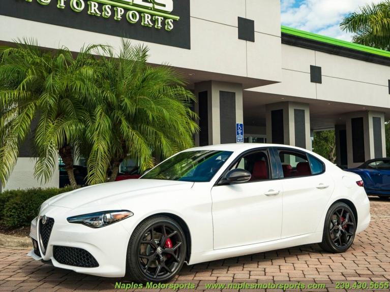 Used 2020 Alfa Romeo Giulia Sport for sale Sold at Naples Motorsports Inc - Morgan of Naples in Naples FL 34104 3