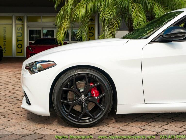 Used 2020 Alfa Romeo Giulia Sport for sale Sold at Naples Motorsports Inc - Morgan of Naples in Naples FL 34104 4