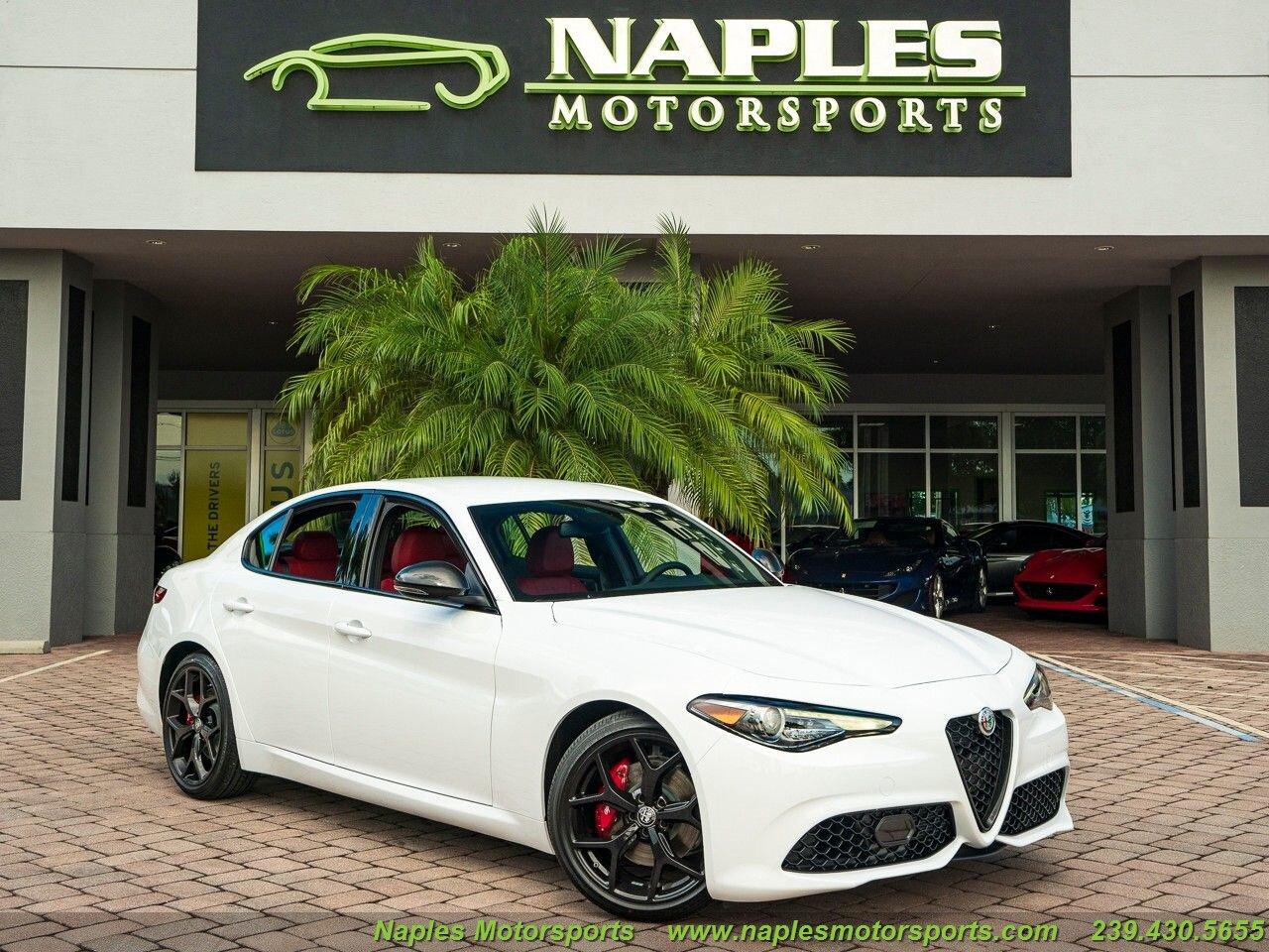 Used 2020 Alfa Romeo Giulia Sport for sale Sold at Naples Motorsports Inc - Morgan of Naples in Naples FL 34104 1