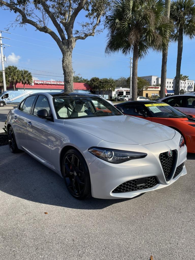 Used 2020 Alfa Romeo Giulia Sport for sale Sold at Naples Motorsports Inc - Morgan of Naples in Naples FL 34104 2