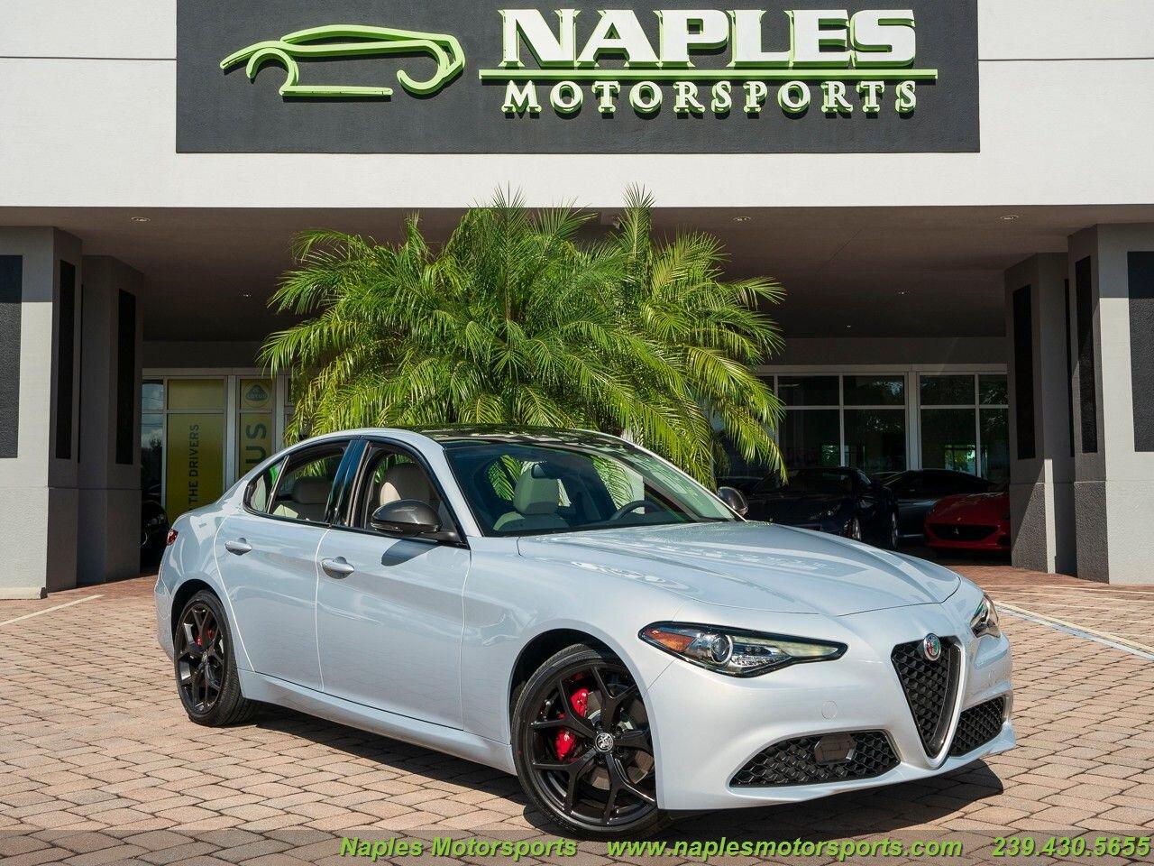 New 2020 Alfa Romeo Giulia for sale Sold at Naples Motorsports Inc - Morgan of Naples in Naples FL 34104 1