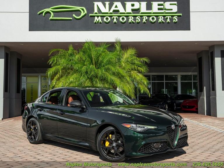 New 2020 Alfa Romeo Giulia for sale Sold at Naples Motorsports Inc - Morgan of Naples in Naples FL 34104 1