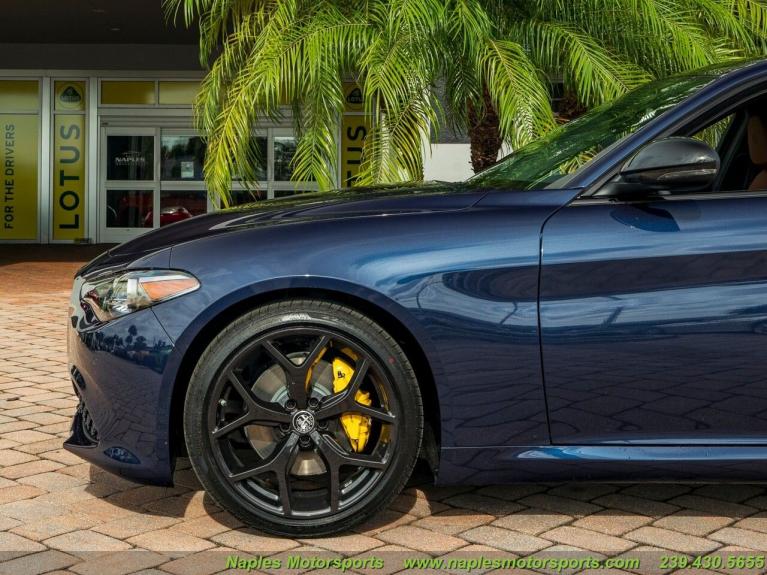 New 2020 Alfa Romeo Giulia for sale Sold at Naples Motorsports Inc - Morgan of Naples in Naples FL 34104 4