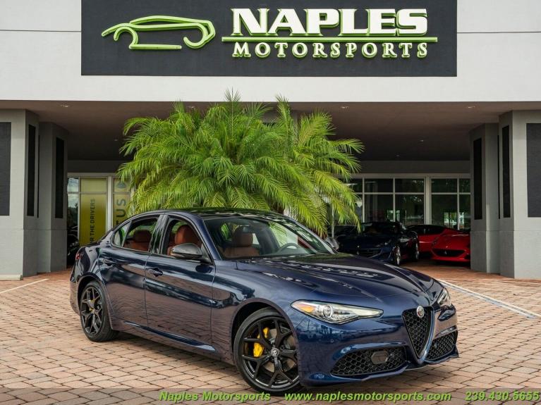 New 2020 Alfa Romeo Giulia for sale Sold at Naples Motorsports Inc - Morgan of Naples in Naples FL 34104 1