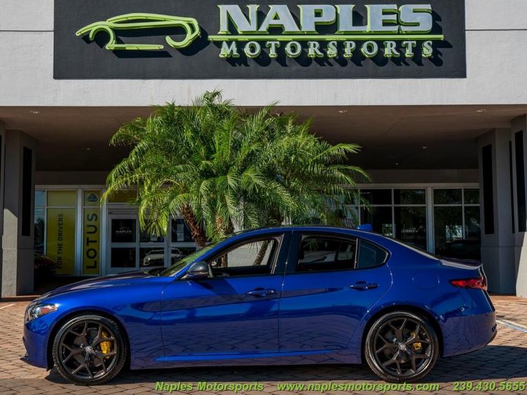 New 2020 Alfa Romeo Giulia for sale Sold at Naples Motorsports Inc - Morgan of Naples in Naples FL 34104 3