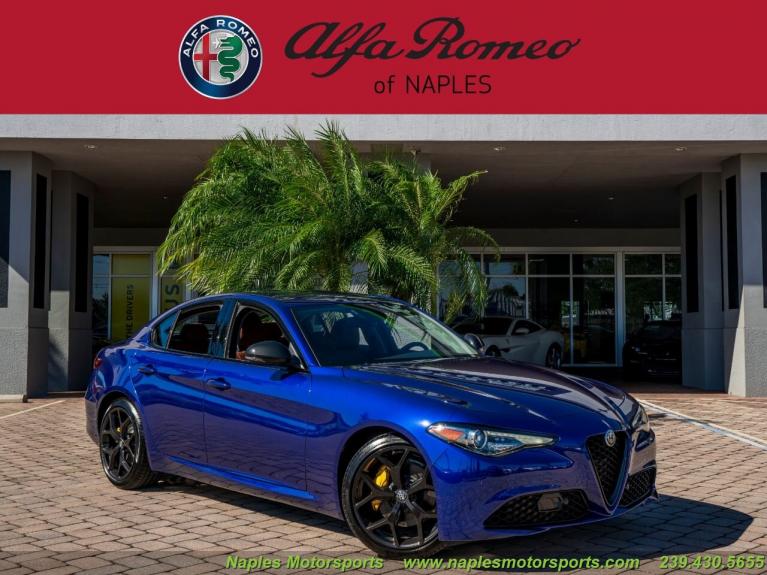 New 2020 Alfa Romeo Giulia for sale Sold at Naples Motorsports Inc - Morgan of Naples in Naples FL 34104 1