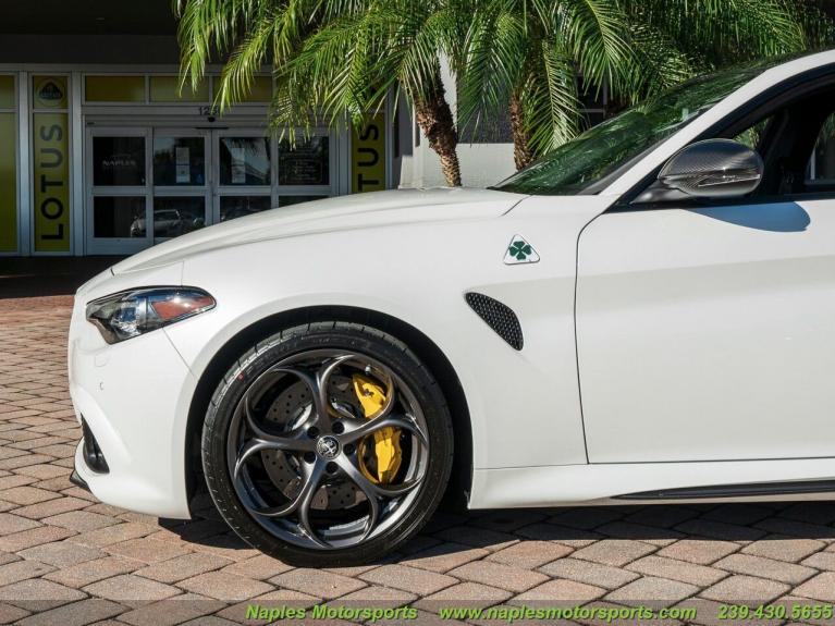 New 2020 Alfa Romeo Giulia Quadrifoglio for sale Sold at Naples Motorsports Inc - Morgan of Naples in Naples FL 34104 4
