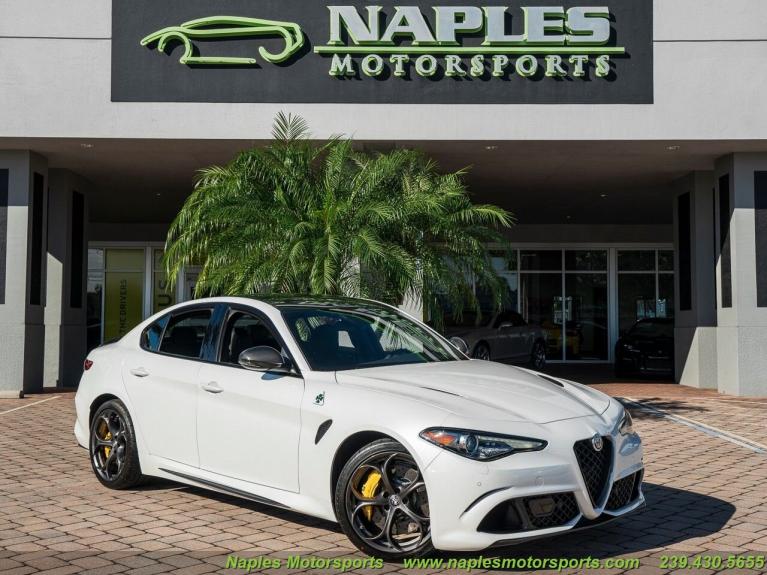 New 2020 Alfa Romeo Giulia Quadrifoglio for sale Sold at Naples Motorsports Inc - Morgan of Naples in Naples FL 34104 1