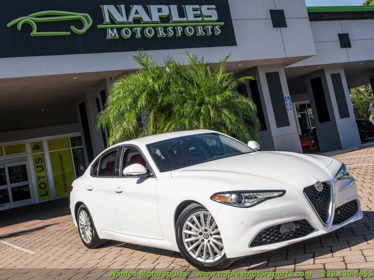 New 2021 Alfa Romeo Giulia for sale Sold at Naples Motorsports Inc - Morgan of Naples in Naples FL 34104 4
