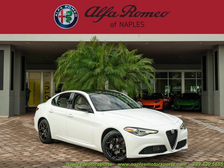 New 2021 Alfa Romeo Giulia Sprint for sale Sold at Naples Motorsports Inc - Morgan of Naples in Naples FL 34104 1