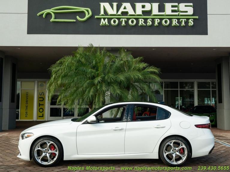 New 2021 Alfa Romeo Giulia for sale Sold at Naples Motorsports Inc - Morgan of Naples in Naples FL 34104 3