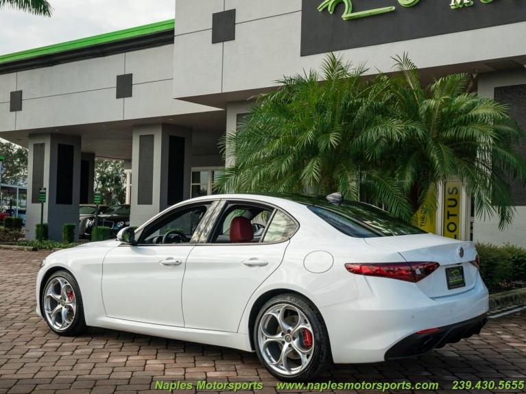 New 2021 Alfa Romeo Giulia for sale Sold at Naples Motorsports Inc - Morgan of Naples in Naples FL 34104 5