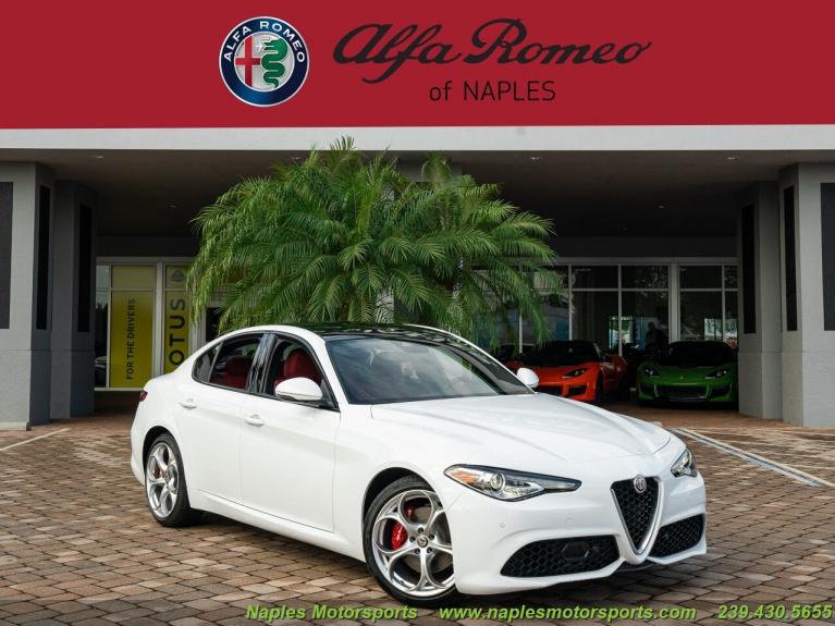 New 2021 Alfa Romeo Giulia for sale Sold at Naples Motorsports Inc - Morgan of Naples in Naples FL 34104 1