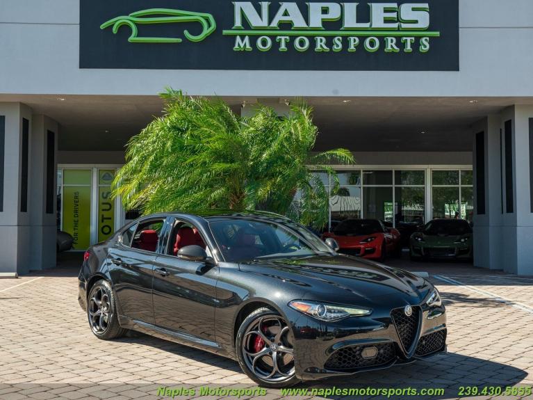 New 2021 Alfa Romeo Giulia for sale Sold at Naples Motorsports Inc - Morgan of Naples in Naples FL 34104 1