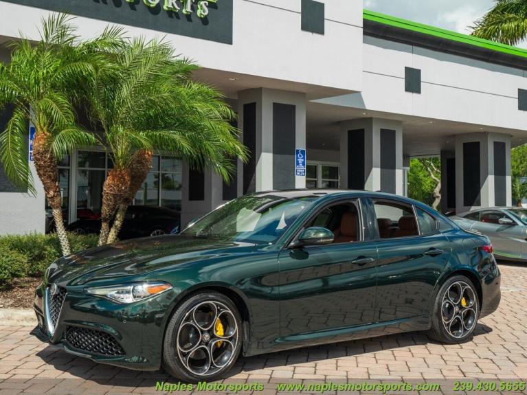 New 2021 Alfa Romeo Giulia for sale Sold at Naples Motorsports Inc - Morgan of Naples in Naples FL 34104 3