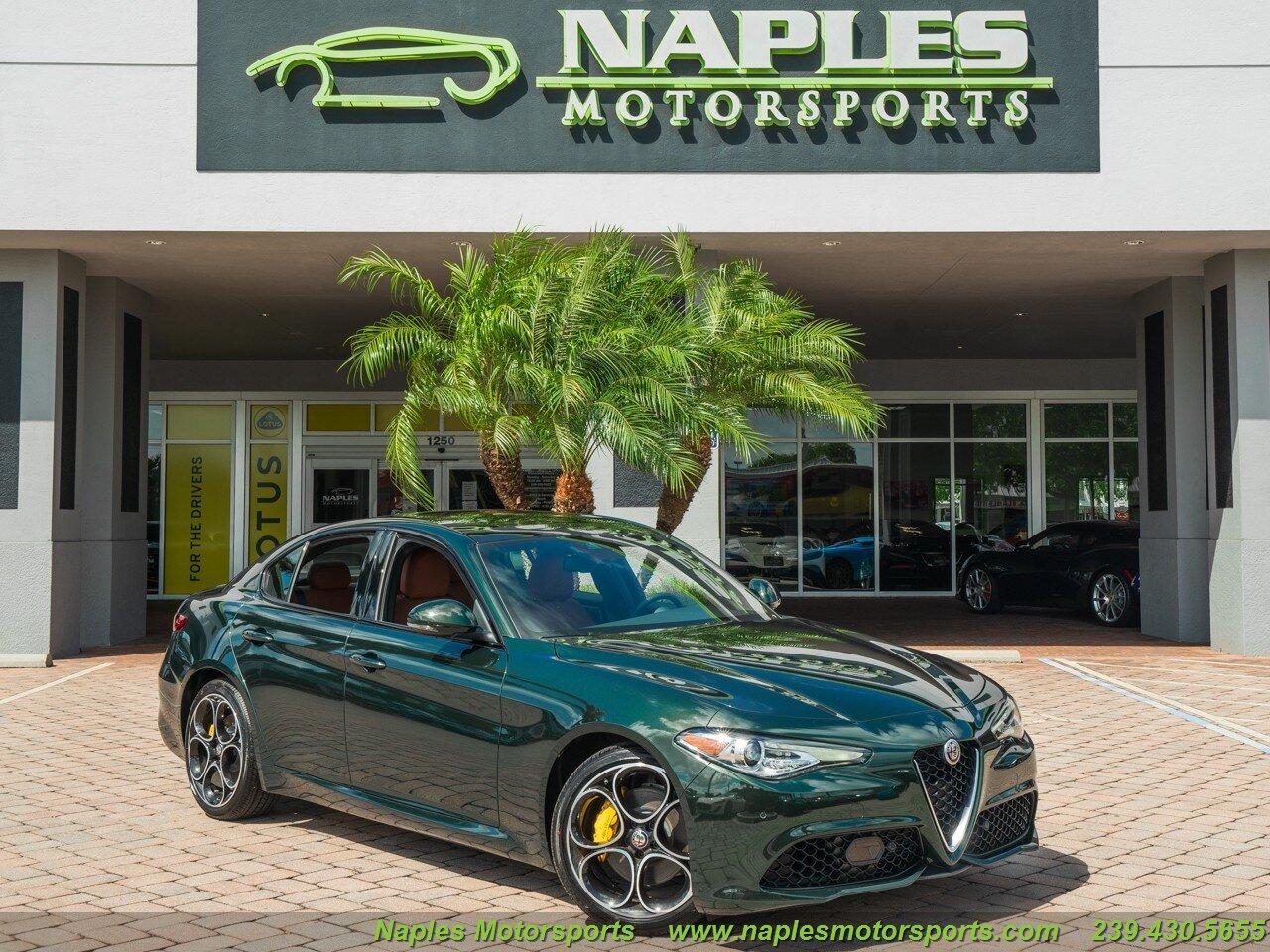 New 2021 Alfa Romeo Giulia for sale Sold at Naples Motorsports Inc - Morgan of Naples in Naples FL 34104 1