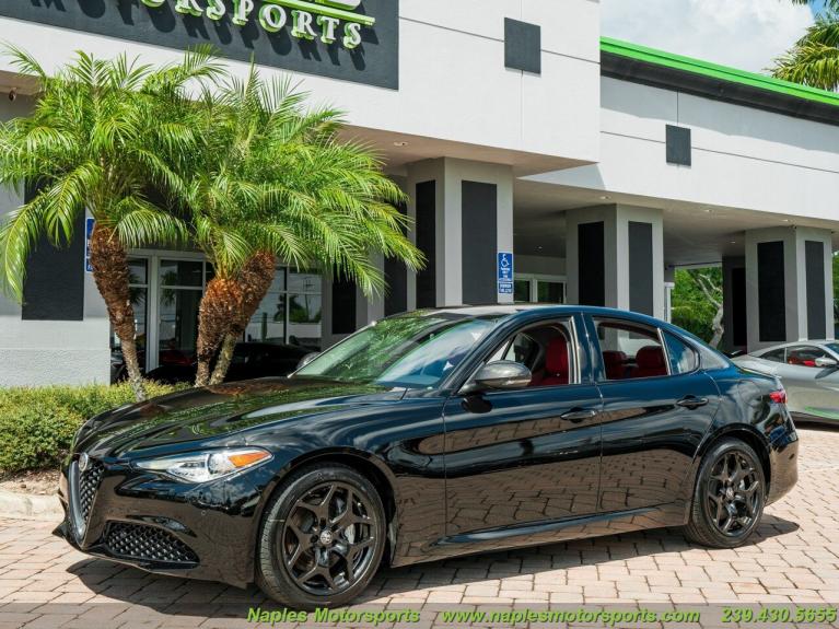 New 2021 Alfa Romeo Giulia for sale Sold at Naples Motorsports Inc - Morgan of Naples in Naples FL 34104 3