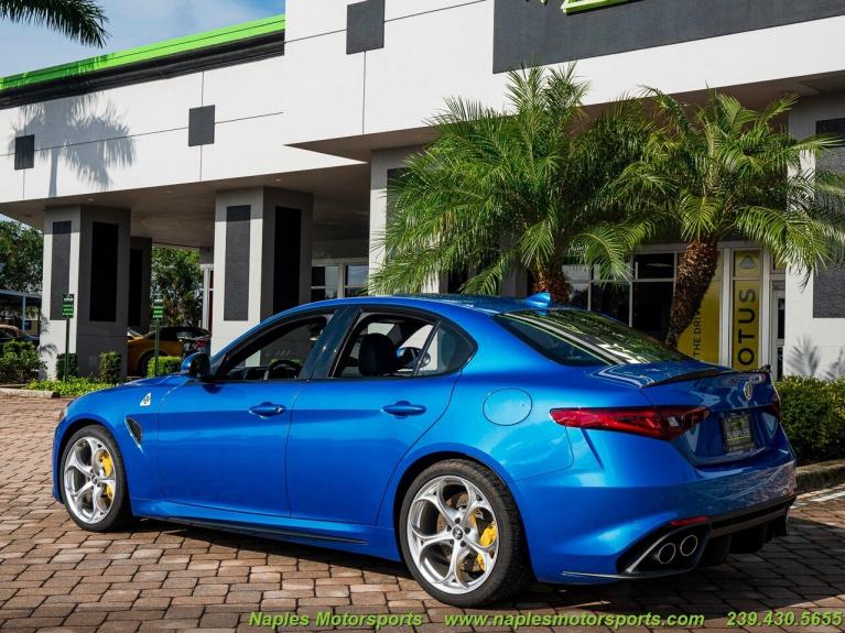 New 2021 Alfa Romeo Giulia Quadrifoglio for sale Sold at Naples Motorsports Inc - Morgan of Naples in Naples FL 34104 4