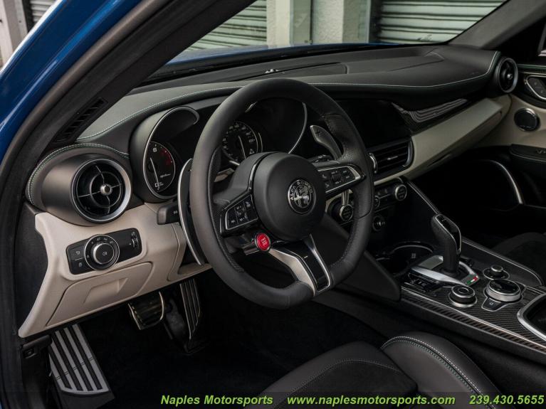 New 2021 Alfa Romeo Giulia Quadrifoglio for sale Sold at Naples Motorsports Inc - Morgan of Naples in Naples FL 34104 6