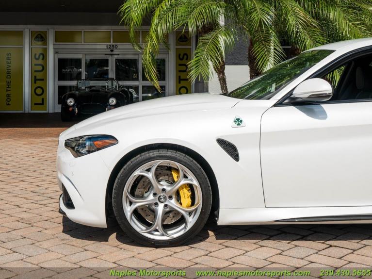 New 2021 Alfa Romeo Giulia Quadrifoglio for sale Sold at Naples Motorsports Inc - Morgan of Naples in Naples FL 34104 4