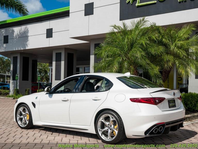 New 2021 Alfa Romeo Giulia Quadrifoglio for sale Sold at Naples Motorsports Inc - Morgan of Naples in Naples FL 34104 5