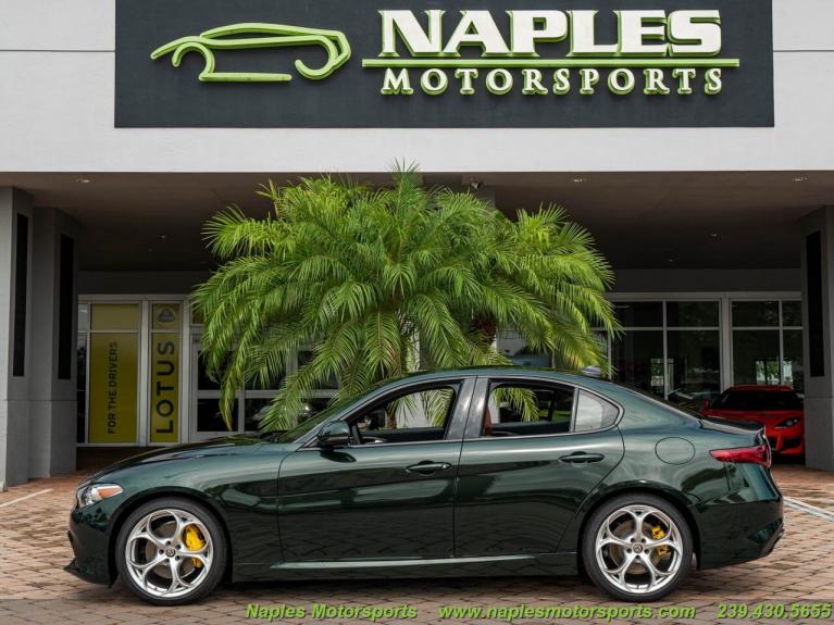 New 2021 Alfa Romeo Giulia for sale Sold at Naples Motorsports Inc - Morgan of Naples in Naples FL 34104 3