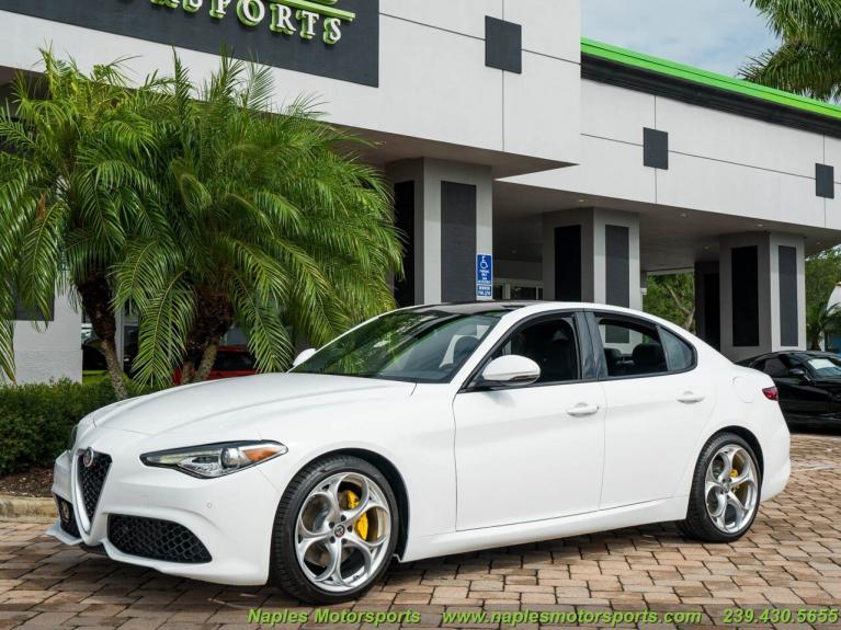 New 2021 Alfa Romeo Giulia for sale Sold at Naples Motorsports Inc - Morgan of Naples in Naples FL 34104 3