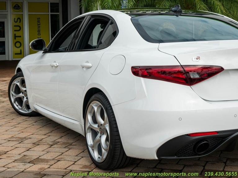 New 2021 Alfa Romeo Giulia for sale Sold at Naples Motorsports Inc - Morgan of Naples in Naples FL 34104 4