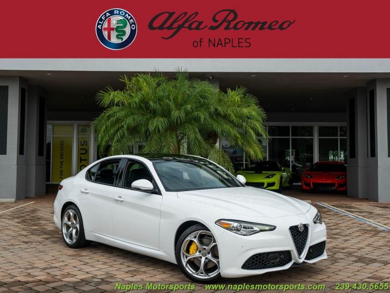 New 2021 Alfa Romeo Giulia for sale Sold at Naples Motorsports Inc - Morgan of Naples in Naples FL 34104 1