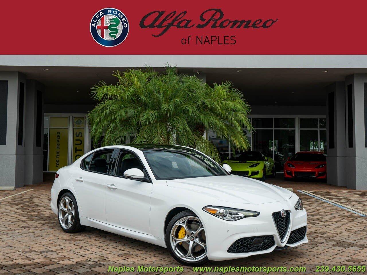 New 2021 Alfa Romeo Giulia for sale Sold at Naples Motorsports Inc - Morgan of Naples in Naples FL 34104 1