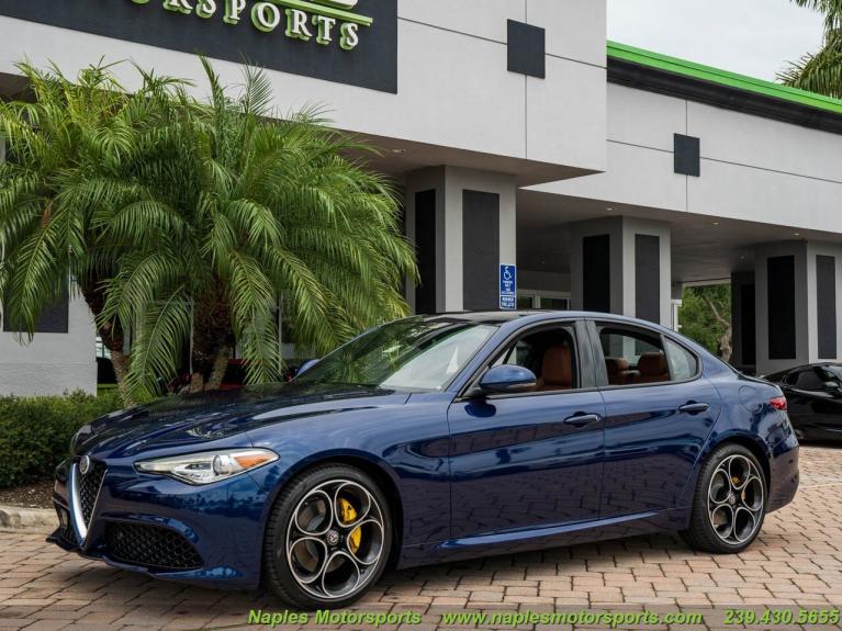 New 2021 Alfa Romeo Giulia for sale Sold at Naples Motorsports Inc - Morgan of Naples in Naples FL 34104 3