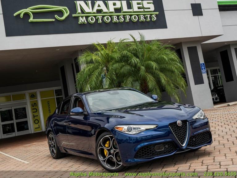 New 2021 Alfa Romeo Giulia for sale Sold at Naples Motorsports Inc - Morgan of Naples in Naples FL 34104 4