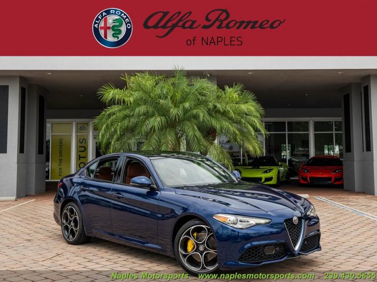 New 2021 Alfa Romeo Giulia for sale Sold at Naples Motorsports Inc - Morgan of Naples in Naples FL 34104 1