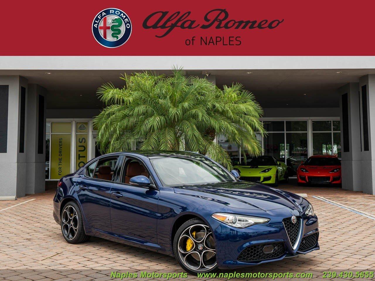 New 2021 Alfa Romeo Giulia for sale Sold at Naples Motorsports Inc - Morgan of Naples in Naples FL 34104 1