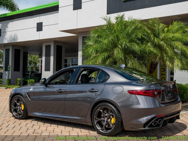 New 2021 Alfa Romeo Giulia Quadrifoglio for sale Sold at Naples Motorsports Inc - Morgan of Naples in Naples FL 34104 5