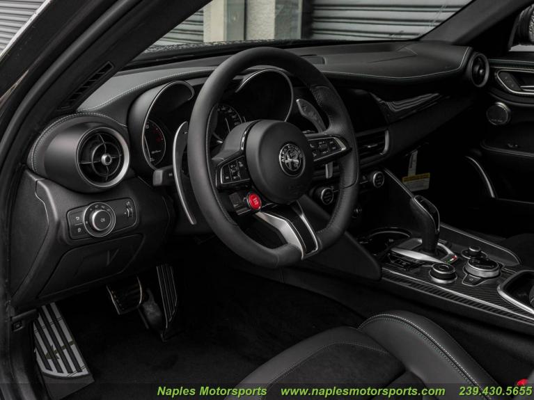 New 2021 Alfa Romeo Giulia Quadrifoglio for sale Sold at Naples Motorsports Inc - Morgan of Naples in Naples FL 34104 6