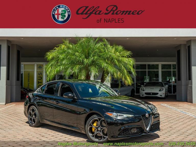 New 2021 Alfa Romeo Giulia for sale Sold at Naples Motorsports Inc - Morgan of Naples in Naples FL 34104 1