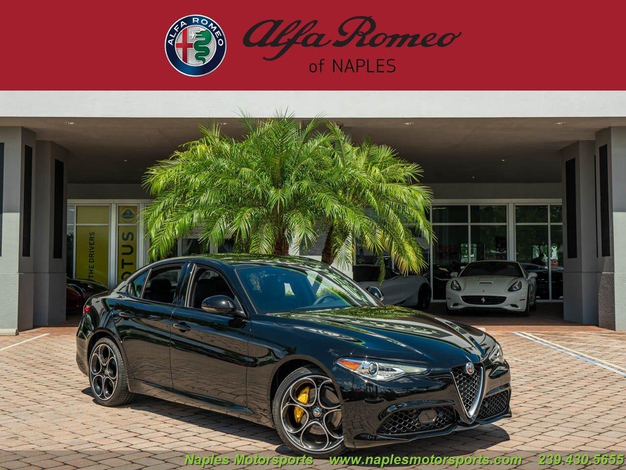 New 2021 Alfa Romeo Giulia for sale Sold at Naples Motorsports Inc - Morgan of Naples in Naples FL 34104 1