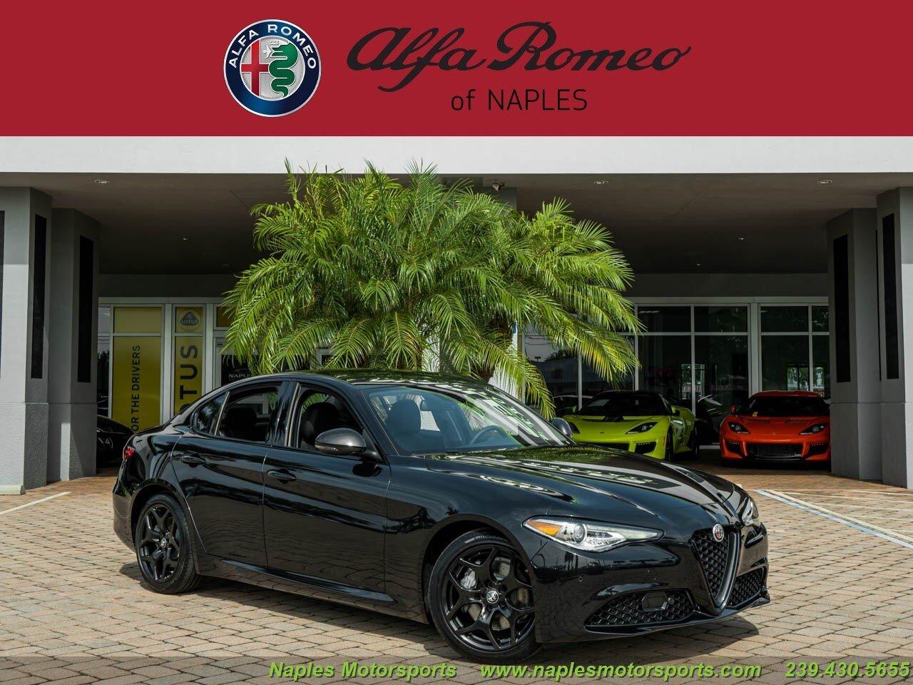 New 2021 Alfa Romeo Giulia for sale Sold at Naples Motorsports Inc - Morgan of Naples in Naples FL 34104 1