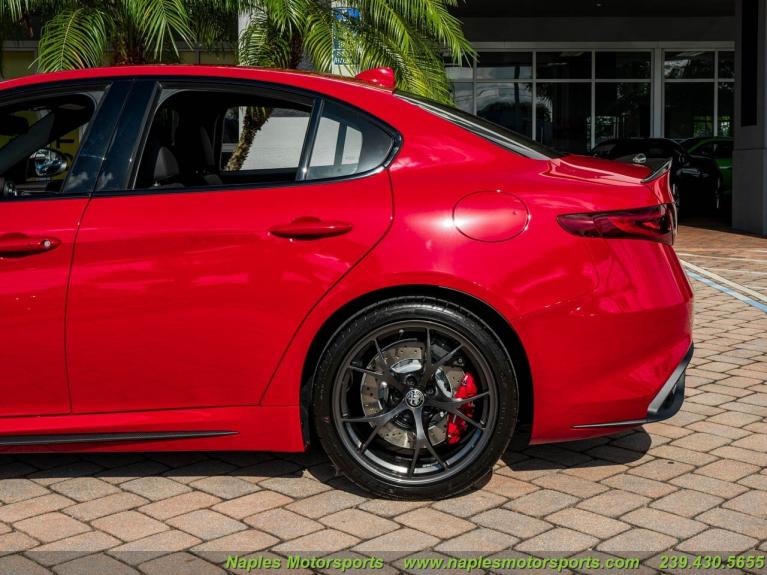 New 2021 Alfa Romeo Giulia Quadrifoglio for sale Sold at Naples Motorsports Inc - Morgan of Naples in Naples FL 34104 4