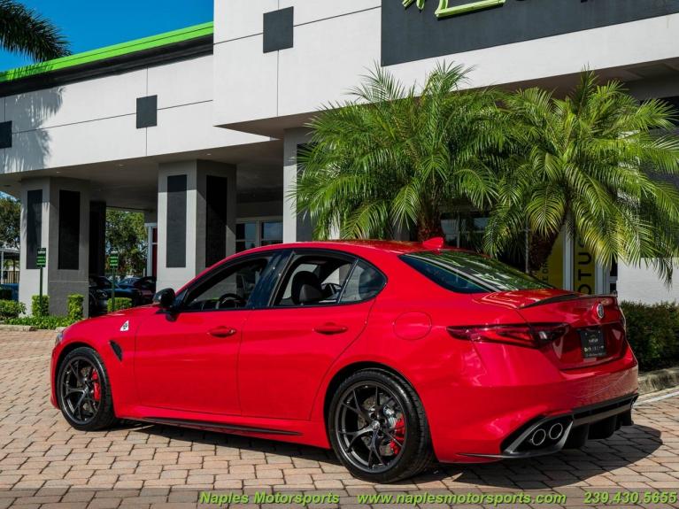New 2021 Alfa Romeo Giulia Quadrifoglio for sale Sold at Naples Motorsports Inc - Morgan of Naples in Naples FL 34104 5